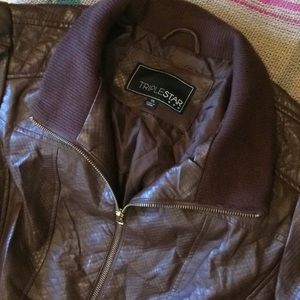 Triple Star Bomber Jacket. Size XL. Like New.